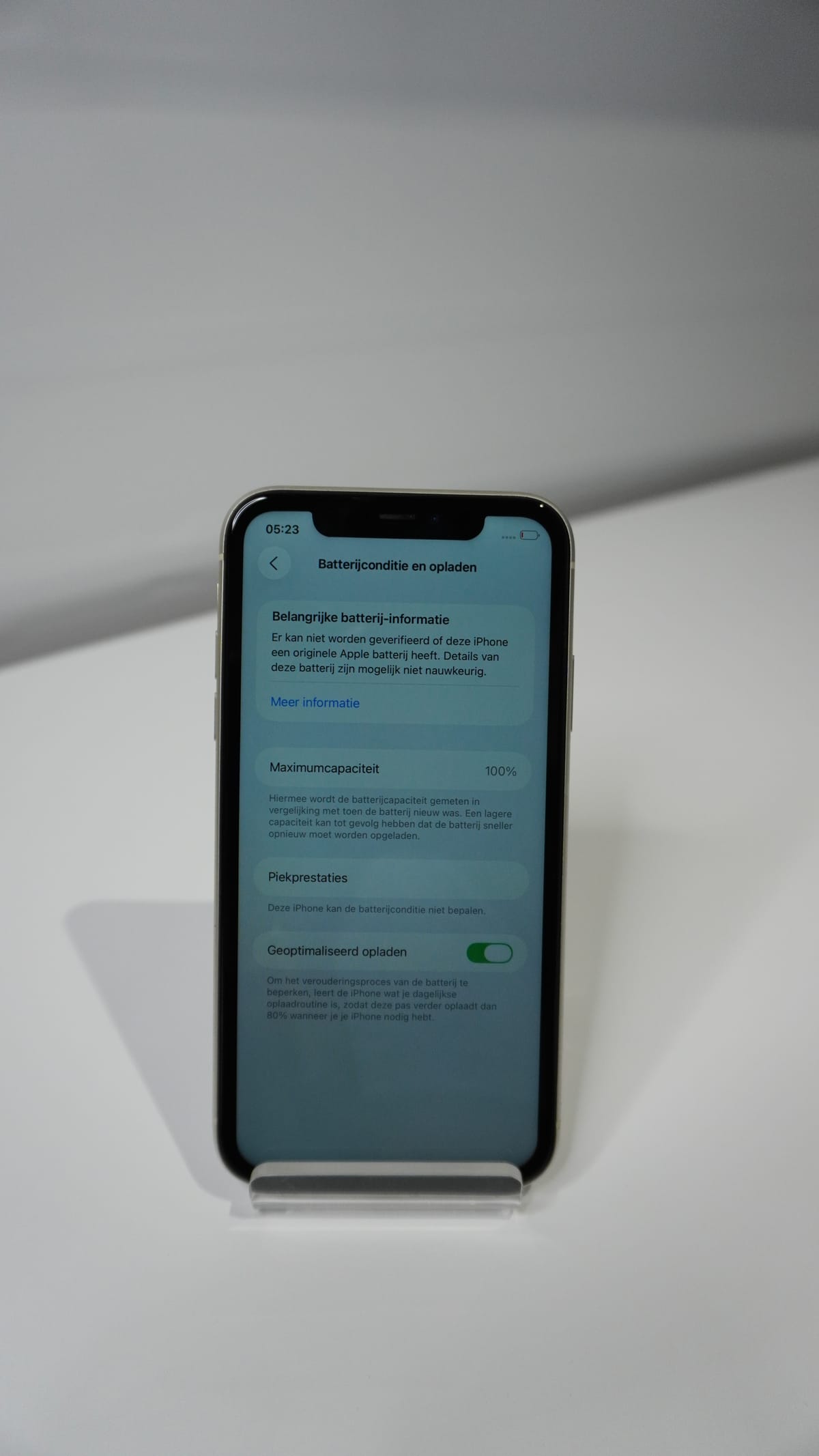 iPhone 11 128GB White (Heel goed)
