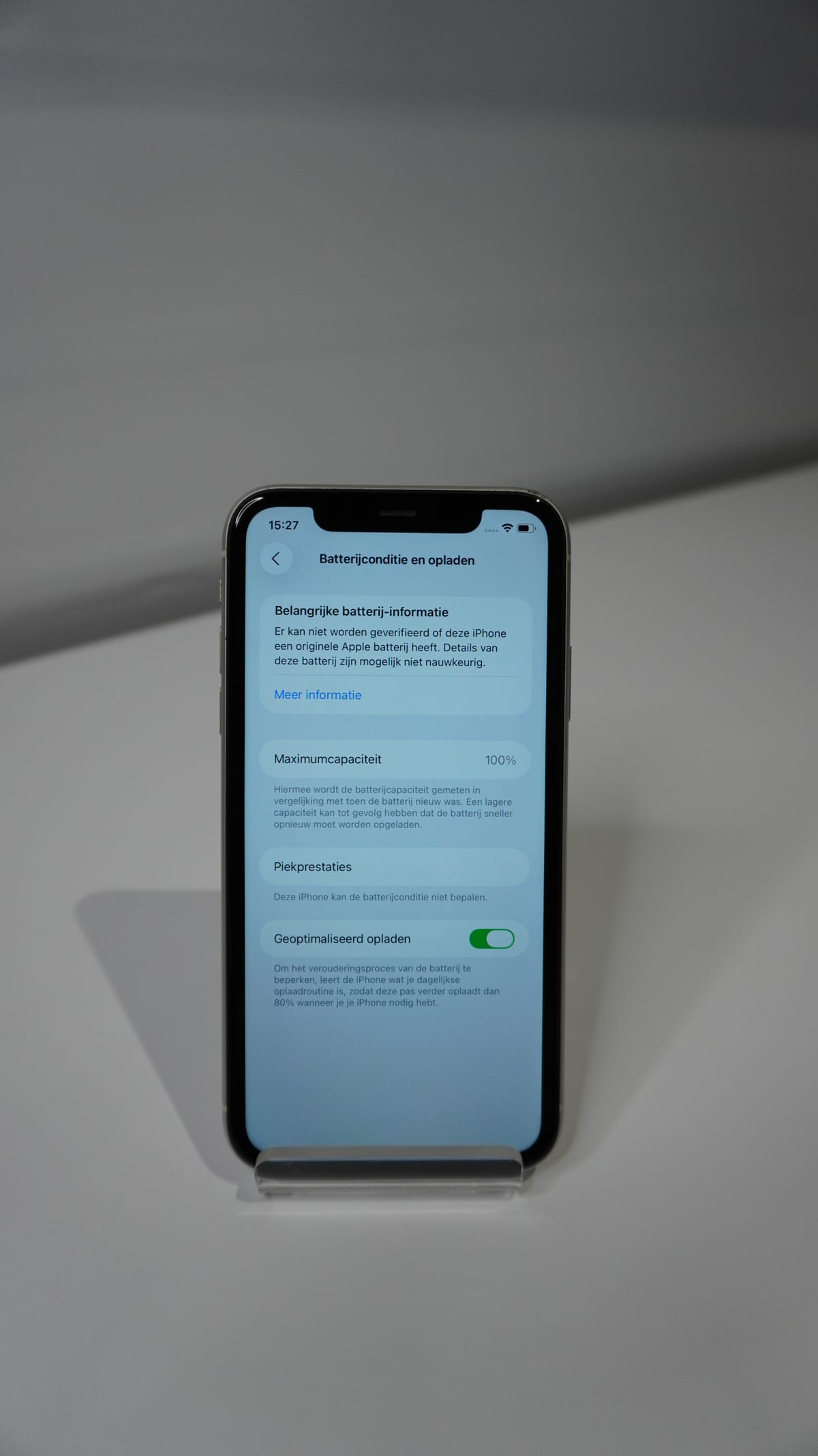 iPhone 11 128GB White (Uitstekend)