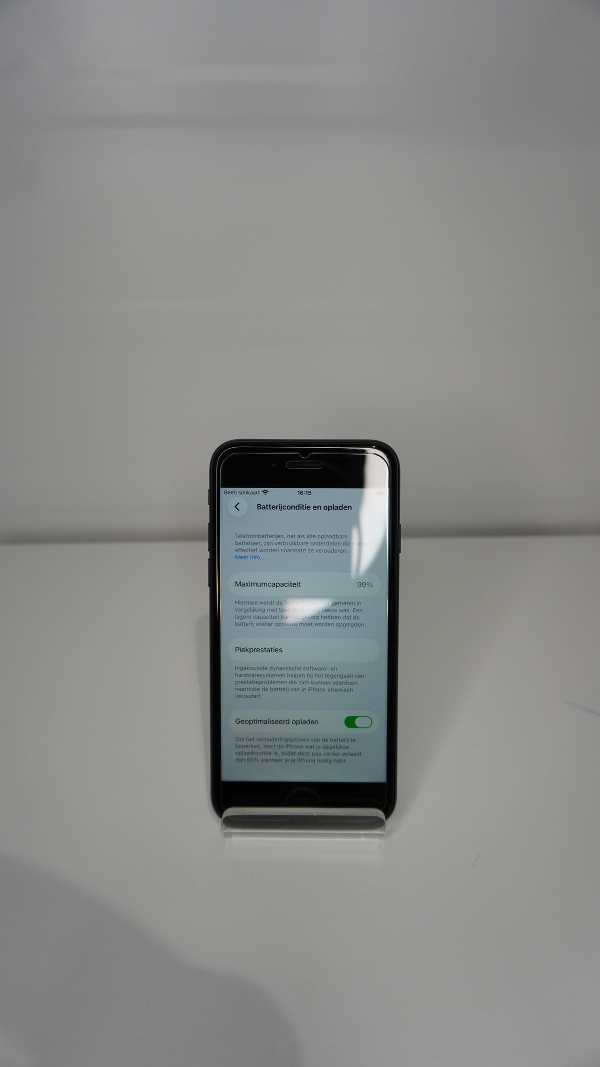 iPhone SE (2022) 64GB Midnight (Uitstekend)