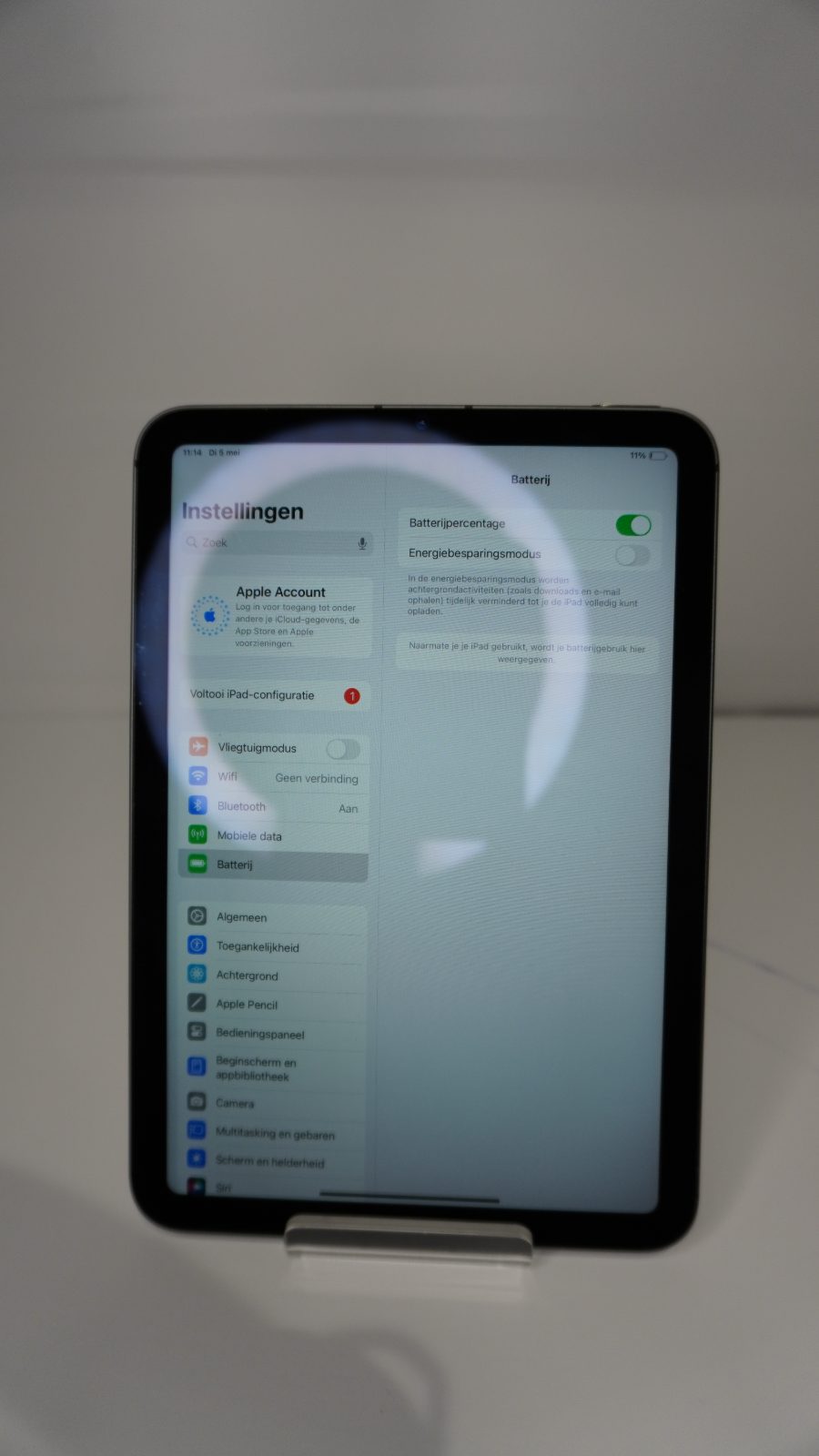 iPad mini 6 64GB Space Gray Wi-Fi + Cellular (Uitstekend)