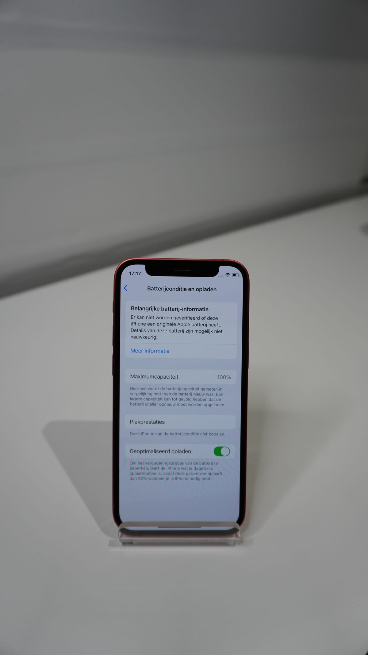 iPhone 12 mini 64GB PRODUCT(RED) (Uitstekend)