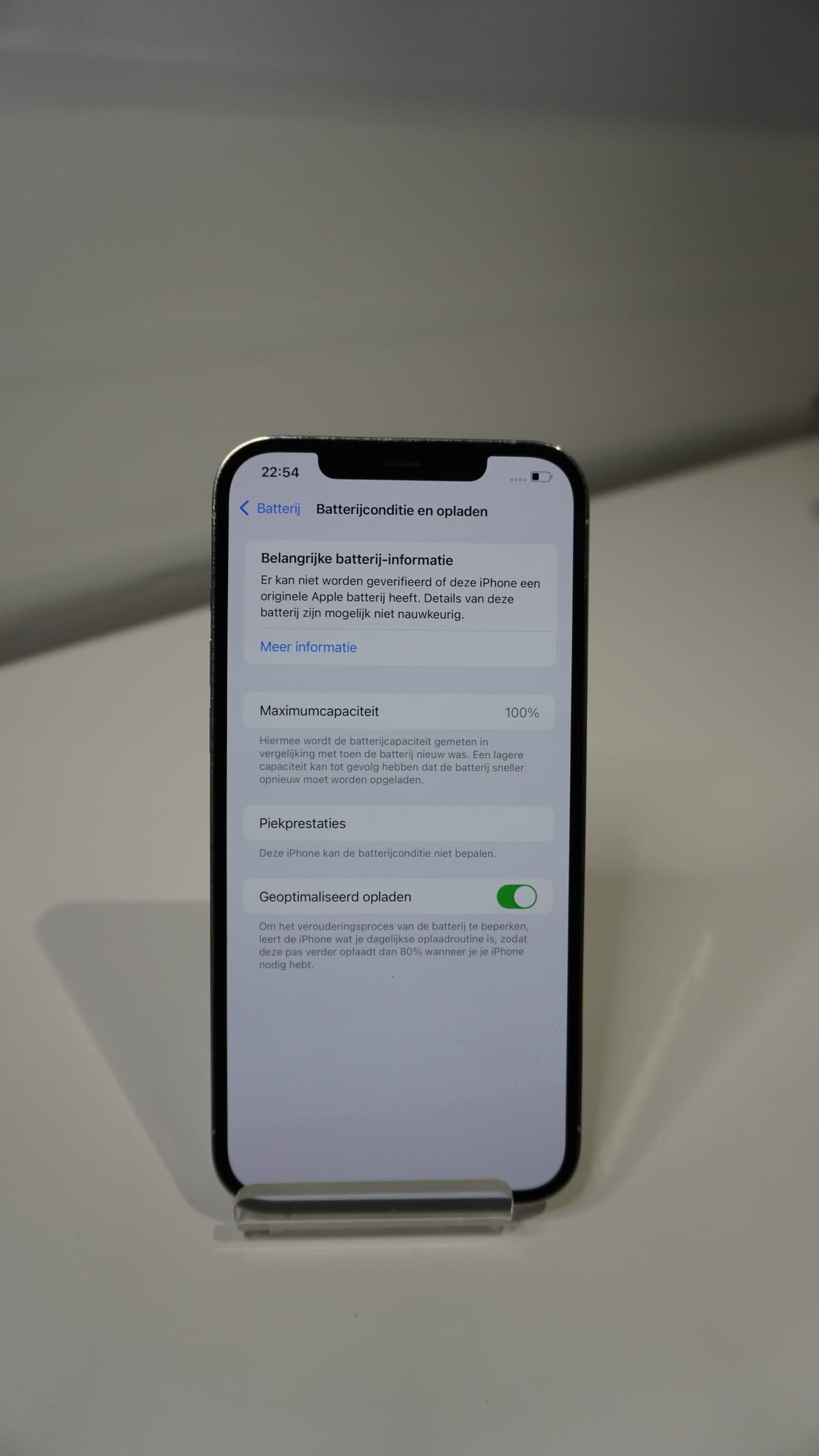 iPhone 12 Pro Max 128GB Silver (Uitstekend)