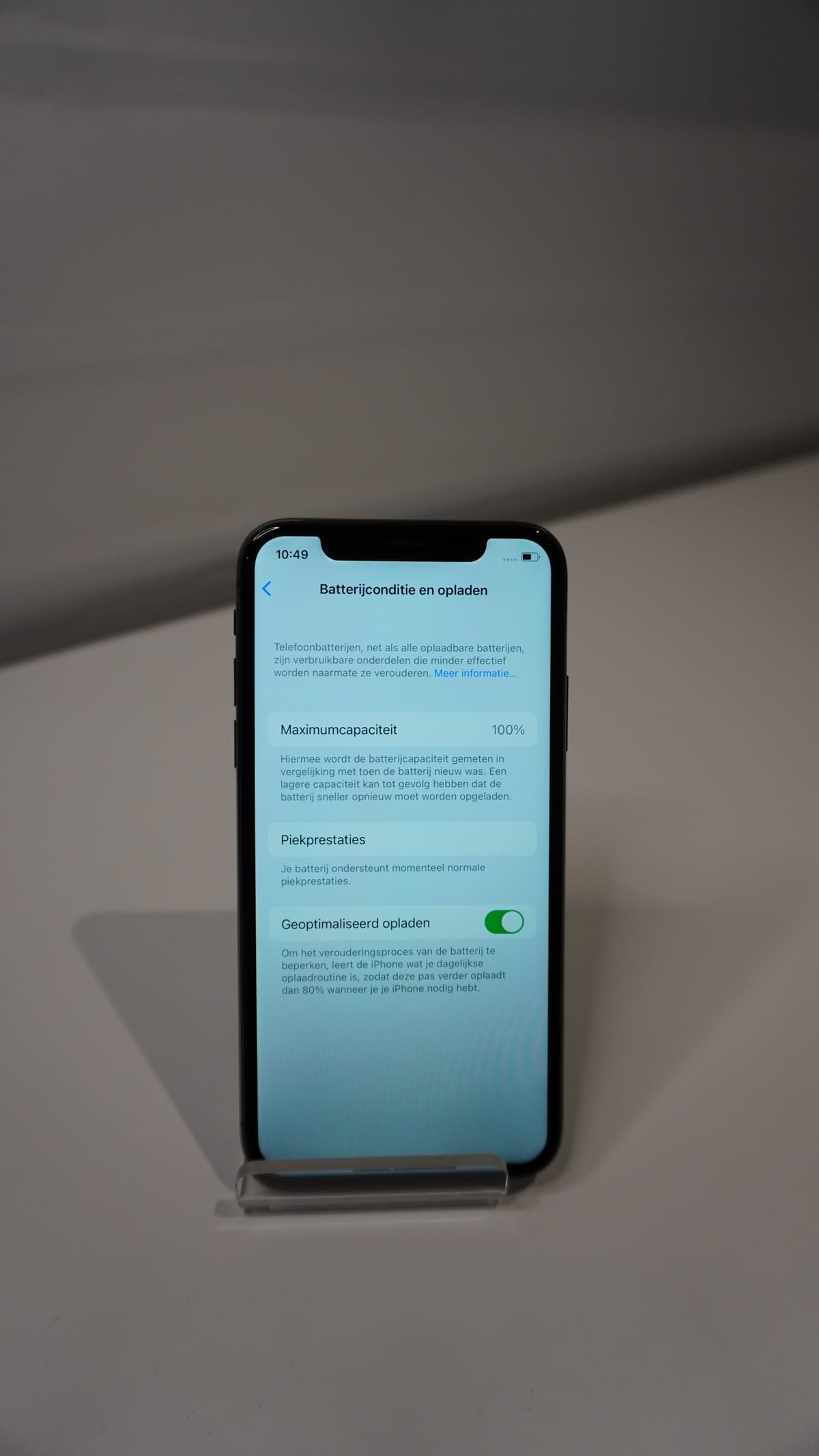 iPhone X 256GB Space Gray (Uitstekend)