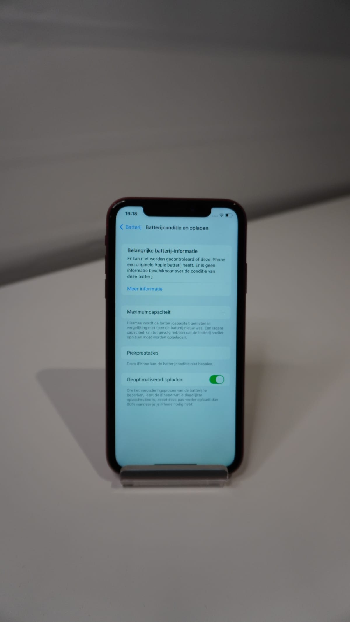 iPhone XR 128GB PRODUCT(RED) (Uitstekend)