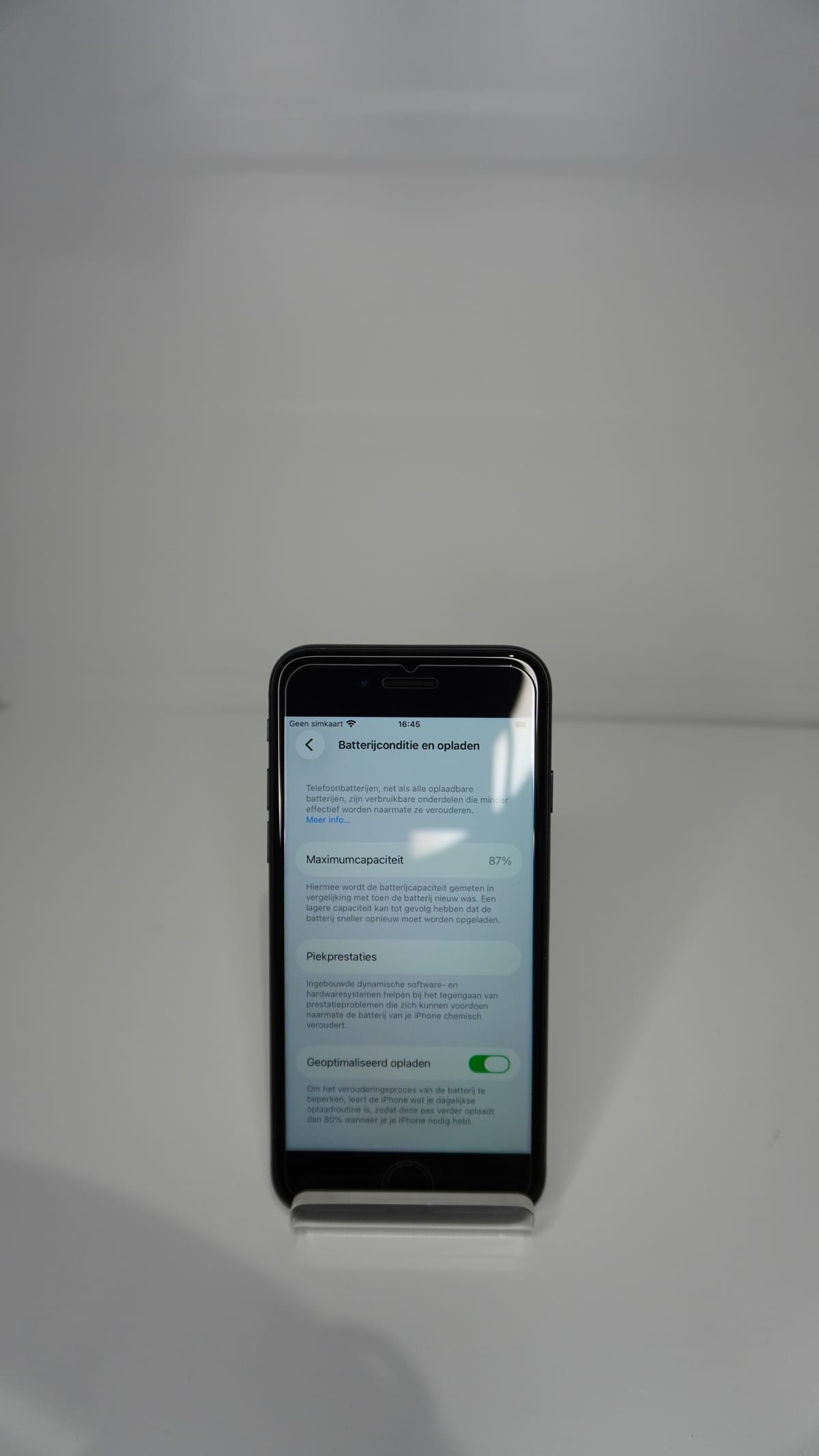 iPhone SE (2022) 64GB Midnight (Uitstekend)